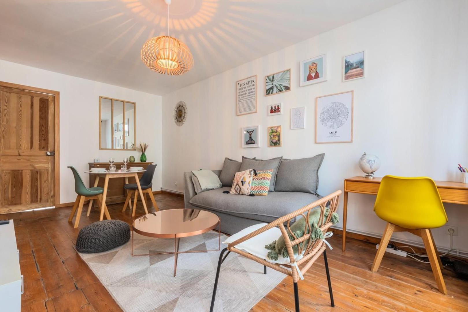 Charmant Appartement Une Chambre - Hypercentre ! Lille Zewnętrze zdjęcie